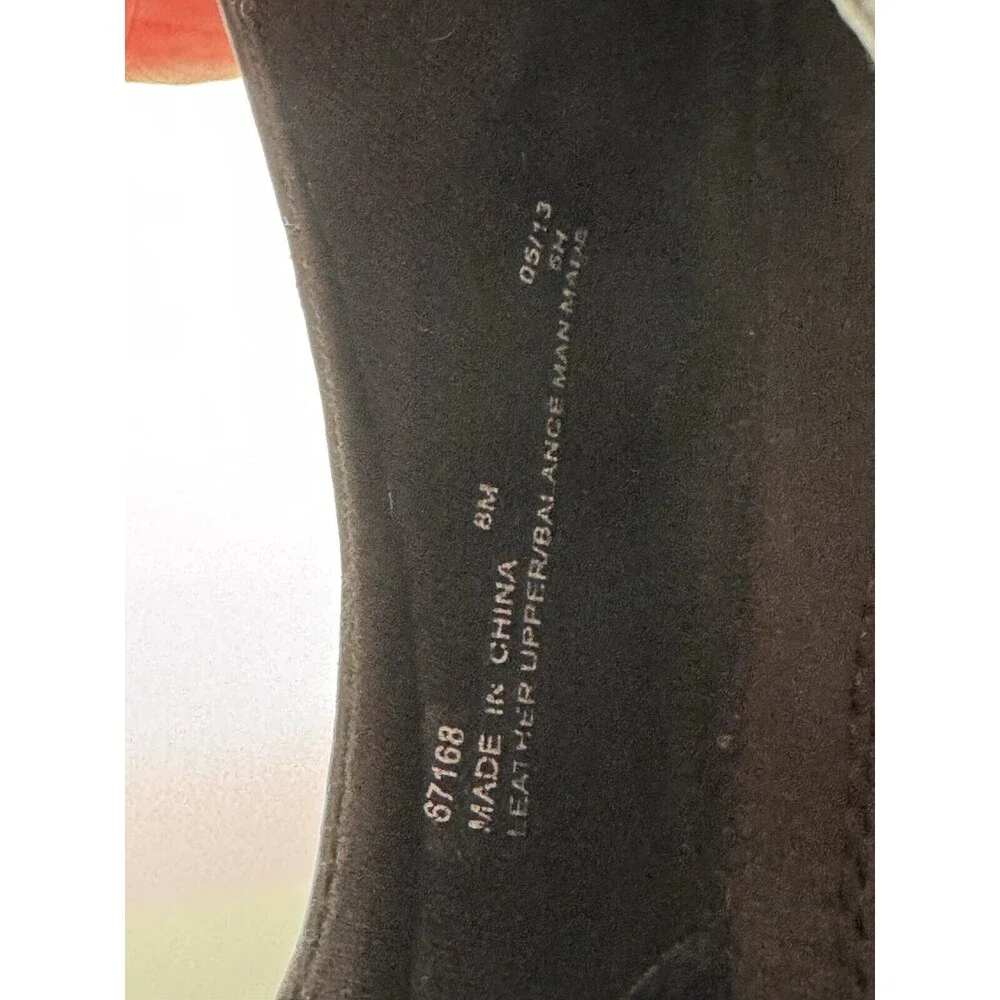 Clarks Shoes Women’s Slip On Whistle Resort Black Lea Size 8M Casual Office